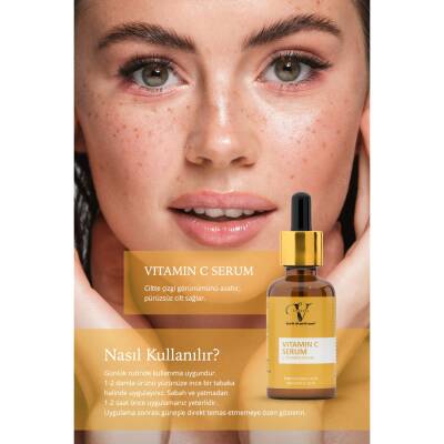 Vitanova 2’li Cilt Bakım Seti Yüz Temizleme Jeli 250 ml Vitamin C Serum 30 ml - 4