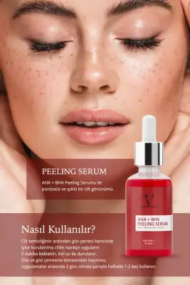 Vitanova 2 li Bakım Seti Aha Bha Peeling Serum Leke Karşıtı Serum - 3